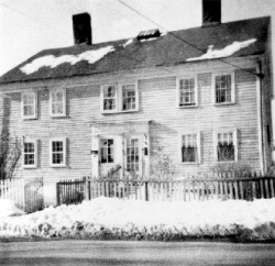 Home of Edward Cahill where the first Catholic Mass in Newton was said in 1843