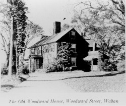 The Woodward House, Woodward Street, Newton (Waban)