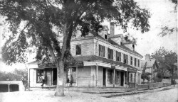 Old Stres at Post Office Square, c. 1850