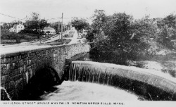 The Boylston St. Bridge, the Circular Dam, and the Worcester Turnpike