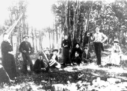 An Upper Falls Picinic, about 1880