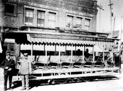 A Newton Street Railway Car
