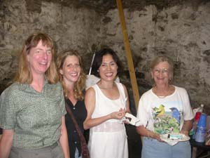 All were happy after the dedication