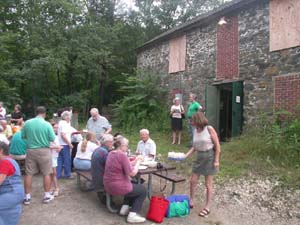 At the Friends' 2003 picnic