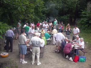 Group at the Friends' picinc