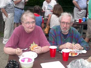 Friends' past president Vaunita Schnell